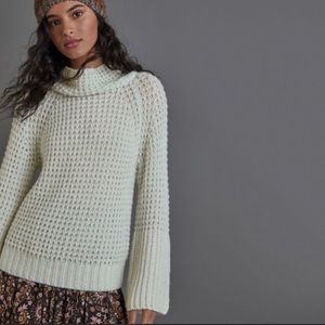 Anthropologie Maeve Dionne Chunky Knit Sweater